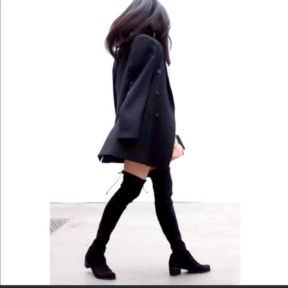 NWOT Stuart Weitzman Midland OTK boots stretch tig